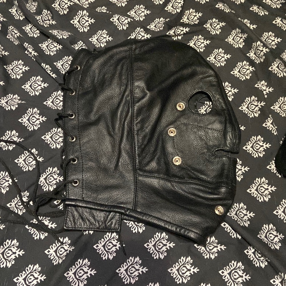Leather Hood